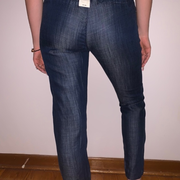 CHECK DESCRIPTION -- SMART SET DENIM LIKE PANTS - Picture 3 of 4